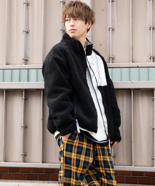 Aiver Aiver アイバー のブルゾン Casper セール John ブルゾン Aiver Casper Aiver アイバー のファッション レトロフューチャーボリュームボアジャケット ブルゾン ブルゾン Overcluster Com