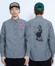 XLARGE | XLARGE×JAMIE REID DUNGAREE SHIRT JAMIE REID(シャツ/ブラウス)