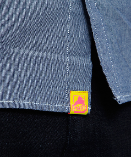 XLARGE（エクストララージ）の「XLARGE×JAMIE REID DUNGAREE SHIRT JAMIE REID（シャツ/ブラウス・メンズ・ブラック/ネイビー・SMALL/MEDIUM/LARGE/X-LARGE）」の8枚目の写真