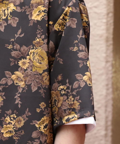 JUNRED（ジュンレッド）の「ヴィンテージフローラルビックシャツ（シャツ/ブラウス・メンズ・グレー/イエロー・S/M/L）」の13枚目の写真