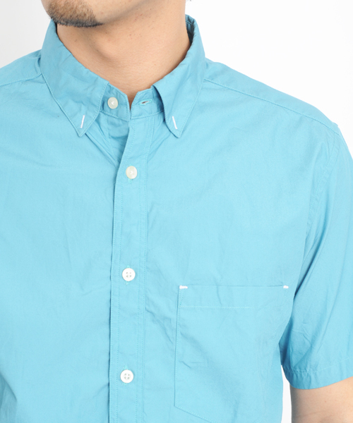 SILAS(サイラス)の「TYPEWRITER SHIRT(シャツ/ブラウス・メンズ・イエロー/ブルー/ネイビー・1/2/3)」の4枚目の写真