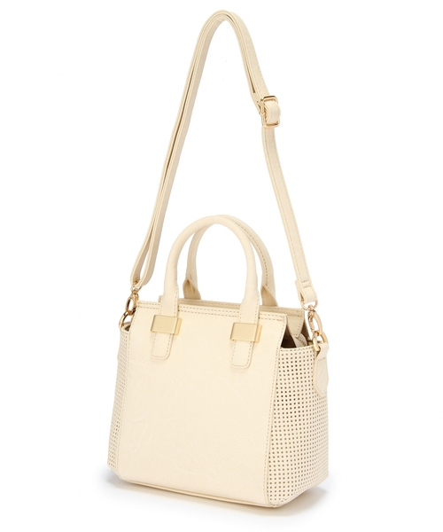 BEAUTY&YOUTH UNITED ARROWS(ビューティーアンドユースユナイテッドアローズ)の「BYTF∵ サイドパンチング2WAYミニショルダーバッグ◆(ショルダーバッグ・レディース・ブラック/ナチュラル/グレー・フリー)」の7枚目の写真