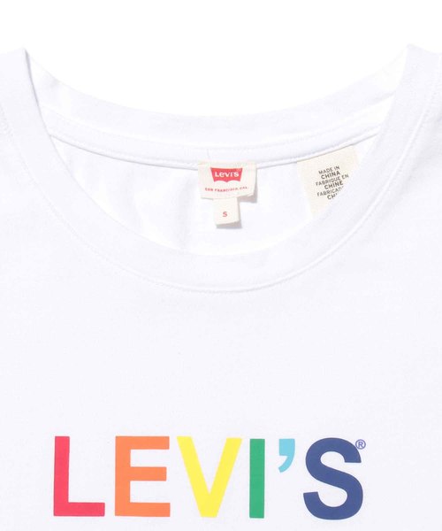 Levi's（リーバイス）の「フリルロゴTシャツ（Tシャツ/カットソー・レディース・マルチ・L/M/S/XL/XS）」の5枚目の写真
