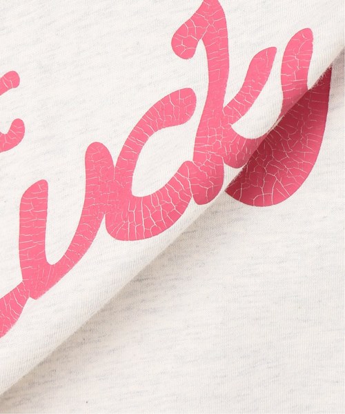 B.C STOCK(ベーセーストック)の「リンガーTシャツ(Tシャツ/カットソー・レディース・ネイビー/レッド/グリーン・FREE)」の12枚目の写真