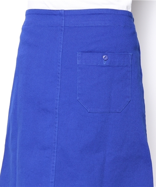 BEAMS BOY（ビームスボーイ）の「○BEAMS BOY / メディカル ミディアム スカート**（スカート・レディース・ホワイト/ブルー・ONE SIZE）」の6枚目の写真