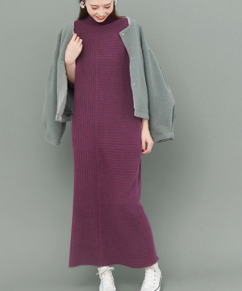 セール ブランド古着 ニットワンピース ワンピース Kbf ケイビーエフ のファッション通販 Zozoused