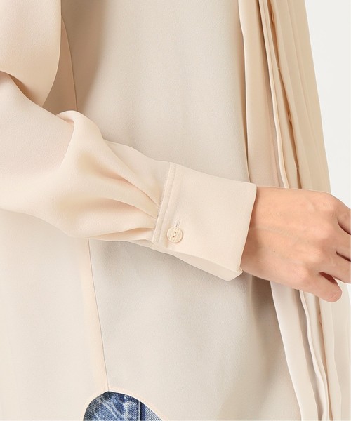 La TOTALITE(ラトータリテ)の「ランダムタックシャツ【手洗い可能】◆(シャツ/ブラウス・レディース・ホワイト/ブラック/ブラウン系その他・FREE)」の13枚目の写真