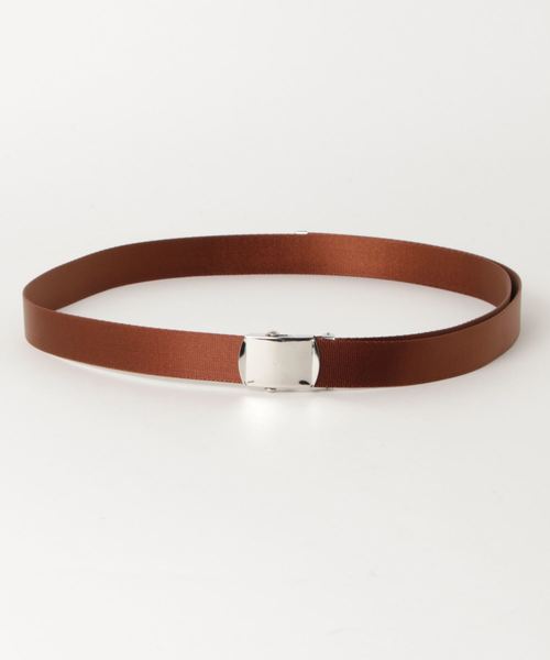 JUNRED（ジュンレッド）の「ナイロンサテンテープベルト（ベルト・メンズ・ブラック/ホワイト/ダークブラウン/ベージュ/ブラウン/レッド・FREE）」の5枚目の写真