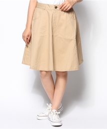 natural couture | ツイルフレアスカート(スカート)