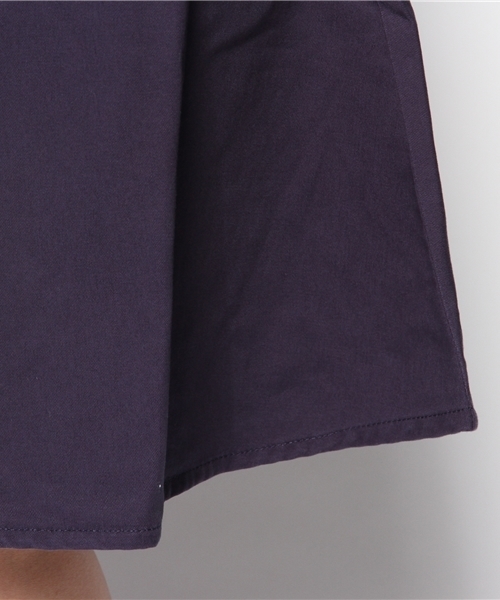 natural couture（ナチュラルクチュール）の「ツイルフレアスカート（スカート・レディース・ベージュ/オレンジ/グリーン/ネイビー・FREE）」の10枚目の写真