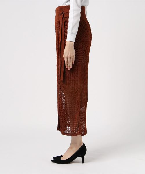 muller of yoshiokubo 2018aw ラップ スカート 絨毯 スカート