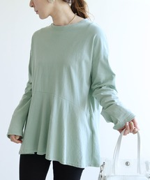 reca | ウエスト切替え フレアカットソー(Tシャツ/カットソー)