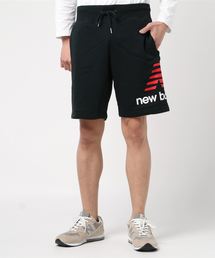 New Balance ニューバランス Mアイコンショートパンツ AMS01512BK BK(ブラック)