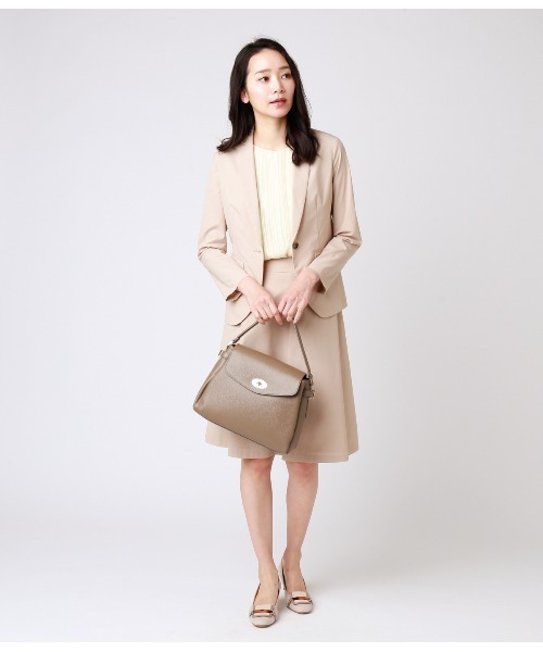 ニューヨーカー様 セール】【ウォッシャブル】ポリコットンシャンブレー Aラインスカート