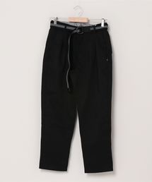 ベルト付きアンクル丈イージーパンツ　クロップドパンツ　軽量タイプ素材
