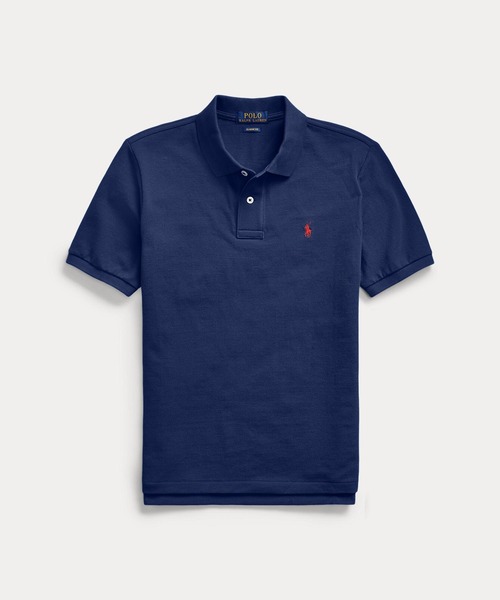 POLO RALPH LAUREN CHILDRENSWEAR(ポロ ラルフ ローレン チルドレンズウェア)の「コットン メッシュ ポロシャツ(ポロシャツ・キッズ・ブルー・SMALL/MEDIUM/LARGE/XL)」の4枚目の写真