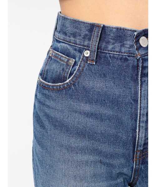 EVRIS（エヴリス）の「BACKスラッシュワイドデニムパンツ（デニムパンツ・レディース・ブラック/ベージュ/インディゴブルー・MEDIUM/SMALL）」の20枚目の写真