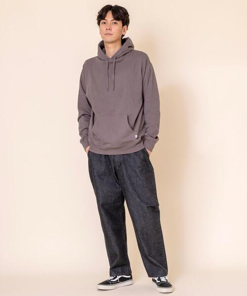 coen(コーエン)の「USAコットンスウェットパーカー(一部WEB限定カラー)#(パーカー・メンズ・ナチュラル/ターコイズブルー/ケリー/その他2/ホワイト/ダークブラウン/ブラック/ライトピンク/ダークグレー/ベージュ/ネイビー/その他1/その他3・X-LARGE/LARGE/MEDIUM/SMALL)」の20枚目の写真