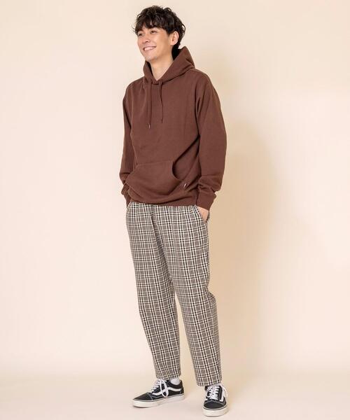 coen(コーエン)の「USAコットンスウェットパーカー(一部WEB限定カラー)#(パーカー・メンズ・ナチュラル/ターコイズブルー/ケリー/その他2/ホワイト/ダークブラウン/ブラック/ライトピンク/ダークグレー/ベージュ/ネイビー/その他1/その他3・X-LARGE/LARGE/MEDIUM/SMALL)」の14枚目の写真