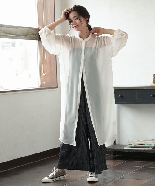 KOBE LETTUCE(コウベレタス)の「ワッシャーキャミソールオールインワン(つなぎ/オールインワン・レディース・ベージュ/ブルー/ブラック・FREE)」の11枚目の写真