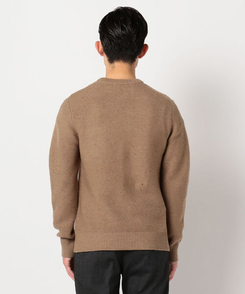 GLOSTER（グロスター）の「ハンドステッチ プルオーバーニット（ニット/セーター・メンズ・グレー/ネイビー/ブラウン・SMALL/LARGE/MEDIUM/X-LARGE）」の17枚目の写真