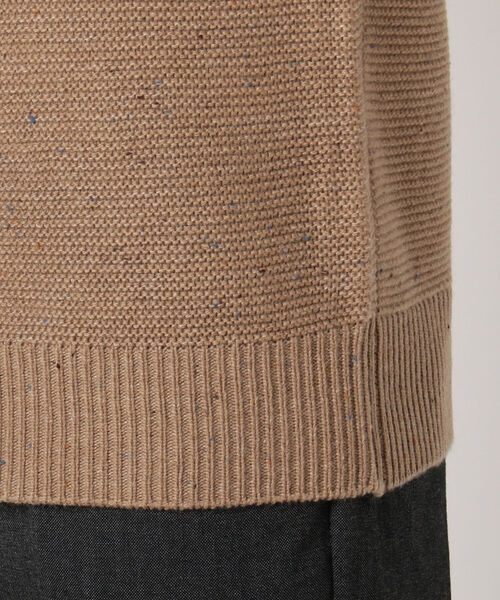 GLOSTER（グロスター）の「ハンドステッチ プルオーバーニット（ニット/セーター・メンズ・グレー/ネイビー/ブラウン・SMALL/LARGE/MEDIUM/X-LARGE）」の14枚目の写真