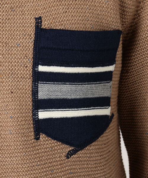 GLOSTER（グロスター）の「ハンドステッチ プルオーバーニット（ニット/セーター・メンズ・グレー/ネイビー/ブラウン・SMALL/LARGE/MEDIUM/X-LARGE）」の10枚目の写真