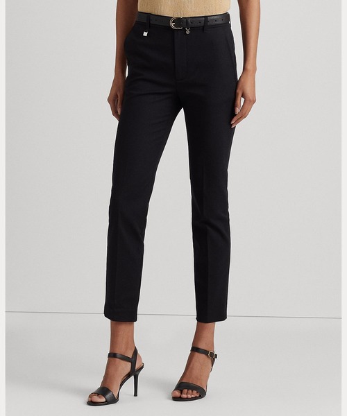 LAUREN RALPH LAUREN(ローレン ラルフ ローレン)の「ストレッチ コットンブレンド パンツ(その他パンツ・レディース・ブラック系1・2/0/4/00/6/8/10)」の5枚目の写真