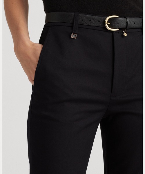LAUREN RALPH LAUREN(ローレン ラルフ ローレン)の「ストレッチ コットンブレンド パンツ(その他パンツ・レディース・ブラック系1・2/0/4/00/6/8/10)」の7枚目の写真