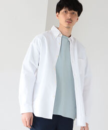 B:MING by BEAMS | B:MING by BEAMS / オックス ワイドフィット ボタンダウンシャツ(シャツ/ブラウス)