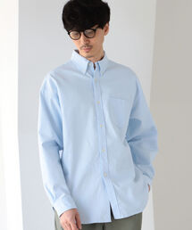 B:MING by BEAMS | B:MING by BEAMS / オックス ワイドフィット ボタンダウンシャツ(シャツ/ブラウス)