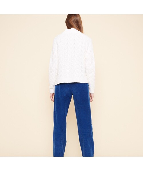 AIGLE(エーグル)の「NOFER(ニット/セーター・レディース・ホワイト/レッド・S/M/L)」の9枚目の写真