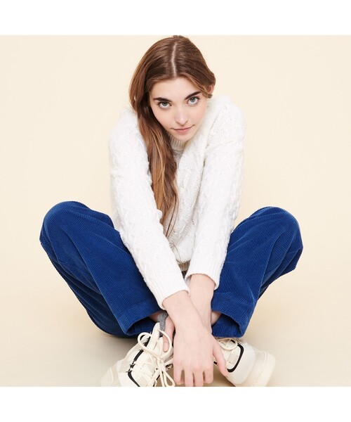AIGLE(エーグル)の「NOFER(ニット/セーター・レディース・ホワイト/レッド・S/M/L)」の10枚目の写真