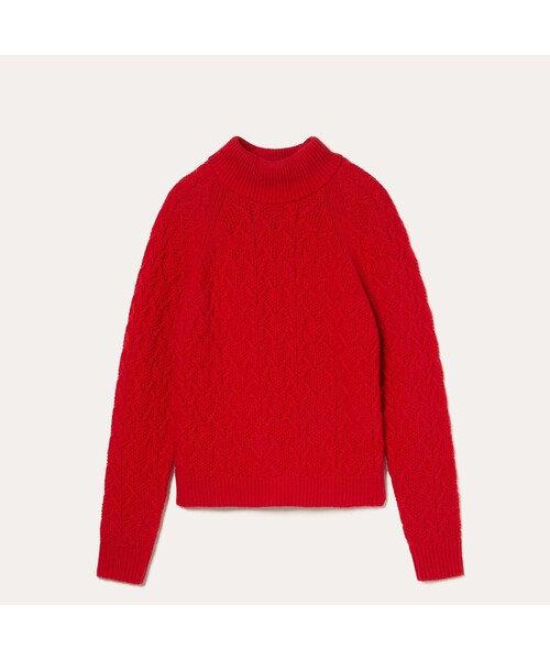 AIGLE(エーグル)の「NOFER(ニット/セーター・レディース・ホワイト/レッド・S/M/L)」の12枚目の写真