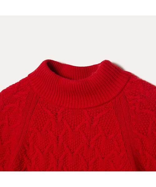 AIGLE(エーグル)の「NOFER(ニット/セーター・レディース・ホワイト/レッド・S/M/L)」の13枚目の写真