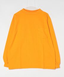 【MADE IN USA】L/S MOCK NECK POCKET T /ロングスリーブモックネックポケットＴ
