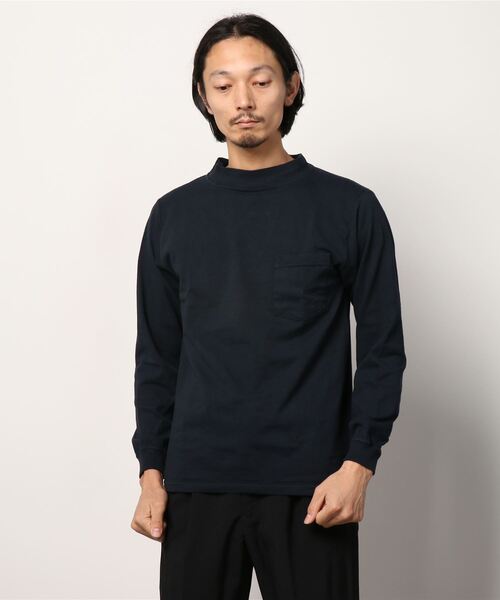 Goodwear(Since1983)(グッドウェア)の「【MADE IN USA】L/S MOCK NECK POCKET T /ロングスリーブモックネックポケットT(Tシャツ/カットソー・メンズ・ナチュラル/オレンジ系その他/チャコールグレー/ブラック/ブラウン系その他/ブルー系その他/杢グレー/グレイッシュベージュ/グリーン系その他/ブラック系その他/ボルドー/ネイビー/ダークオリーブ/ホワイト/ブラウン系その他2/ベージュ系その他/グレー系その他/ダークネイビー/ダークブラウン/ライラック/オレンジ系その他2/マスタード/オリーブ/ブラウン/パープル系その他/グリーン系その他2/ネイビー系2/ブラウン系その他3/グリーン系4/オレンジ系1・LARGE/MEDIUM/SMALL/X-LARGE)」の22枚目の写真
