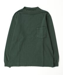 【MADE IN USA】L/S MOCK NECK POCKET T /ロングスリーブモックネックポケットT