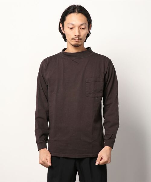 Goodwear(Since1983)(グッドウェア)の「【MADE IN USA】L/S MOCK NECK POCKET T /ロングスリーブモックネックポケットT(Tシャツ/カットソー・メンズ・ナチュラル/オレンジ系その他/チャコールグレー/ブラック/ブラウン系その他/ブルー系その他/杢グレー/グレイッシュベージュ/グリーン系その他/ブラック系その他/ボルドー/ネイビー/ダークオリーブ/ホワイト/ブラウン系その他2/ベージュ系その他/グレー系その他/ダークネイビー/ダークブラウン/ライラック/オレンジ系その他2/マスタード/オリーブ/ブラウン/パープル系その他/グリーン系その他2/ネイビー系2/ブラウン系その他3/グリーン系4/オレンジ系1・LARGE/MEDIUM/SMALL/X-LARGE)」の7枚目の写真