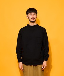 Goodwear(Since1983) | 【MADE IN USA】L/S MOCK NECK POCKET T/ロングスリーブモックネックポケットＴ(Tシャツ/カットソー)