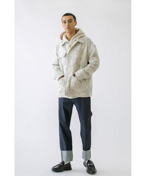 MONKEY TIME（モンキータイム）の「＜monkey time＞ SELVAGE DENIM ROLL UP STRAIGHT/ロールアップデニムパンツ（デニムパンツ・メンズ・ネイビー・X-LARGE/MEDIUM/LARGE/SMALL）」の8枚目の写真