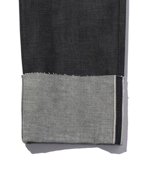 MONKEY TIME（モンキータイム）の「＜monkey time＞ SELVAGE DENIM ROLL UP STRAIGHT/ロールアップデニムパンツ（デニムパンツ・メンズ・ネイビー・X-LARGE/MEDIUM/LARGE/SMALL）」の12枚目の写真