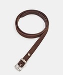 yoko sakamoto | 【YOKO SAKAMOTO】 LEATHER BELT SLIM(皮帶)