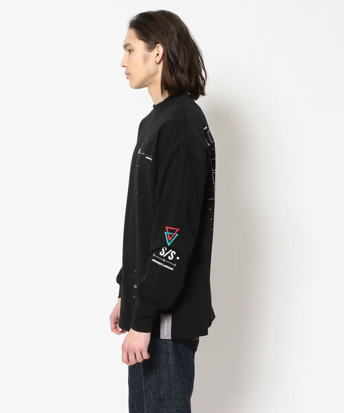 A4A（エーフォーエー）の「A4A/エーフォーエー/HERMO  LS（Tシャツ/カットソー・メンズ・ホワイト/ブラック・FREE）」の3枚目の写真