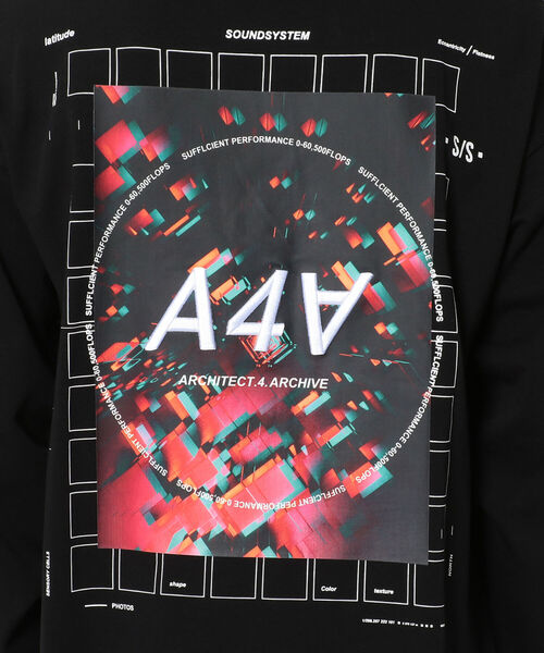A4A（エーフォーエー）の「A4A/エーフォーエー/HERMO  LS（Tシャツ/カットソー・メンズ・ホワイト/ブラック・FREE）」の17枚目の写真