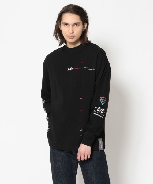 A4A（エーフォーエー）の「A4A/エーフォーエー/HERMO  LS（Tシャツ/カットソー・メンズ・ホワイト/ブラック・FREE）」の7枚目の写真