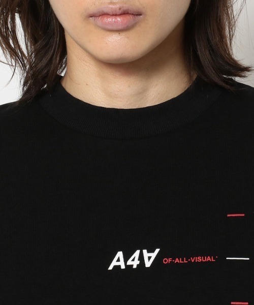 A4A（エーフォーエー）の「A4A/エーフォーエー/HERMO  LS（Tシャツ/カットソー・メンズ・ホワイト/ブラック・FREE）」の9枚目の写真