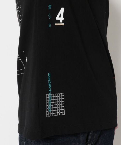 A4A（エーフォーエー）の「A4A/エーフォーエー/HERMO  LS（Tシャツ/カットソー・メンズ・ホワイト/ブラック・FREE）」の14枚目の写真