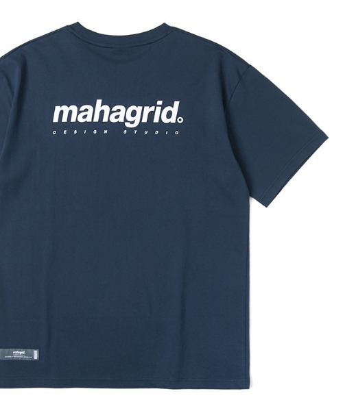 MAHAGRID(マハグリッド)の「『mahagrid/マハグリッド』ORIGIN LOGO TEE/オリジンロゴ 半袖Tシャツ(Tシャツ/カットソー・レディース・ネイビー/ブラック/ブルー/ベージュ/ホワイト/グリーン/ライトブルー/チャコールグレー・L/S/M/XL)」の7枚目の写真