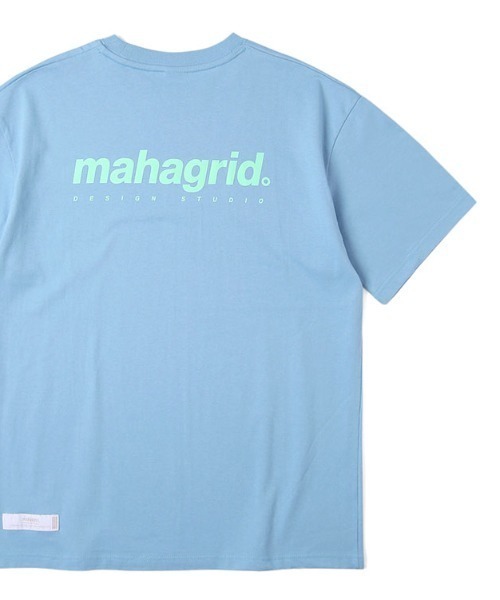 MAHAGRID(マハグリッド)の「『mahagrid/マハグリッド』ORIGIN LOGO TEE/オリジンロゴ 半袖Tシャツ(Tシャツ/カットソー・レディース・ネイビー/ブラック/ブルー/ベージュ/ホワイト/グリーン/ライトブルー/チャコールグレー・L/S/M/XL)」の8枚目の写真